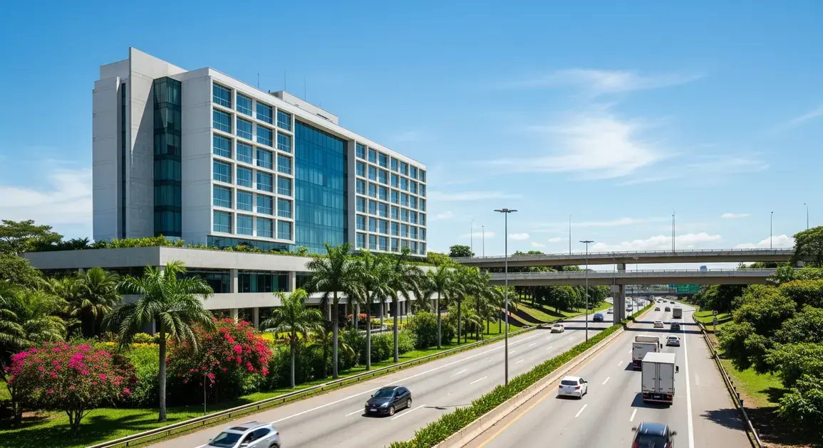 Lista de 3 hotéis na BR 116 próximos a Curitiba