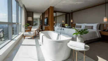 Veja 3 hotéis com banheira no quarto em Curitiba