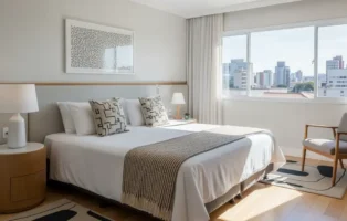 Confira 3 hotéis no bairro Portão em Curitiba