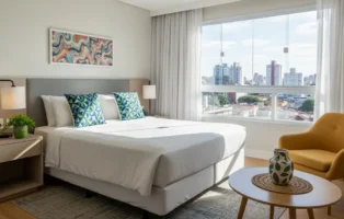 Confira 3 hotéis perto do Couto Pereira em Curitiba