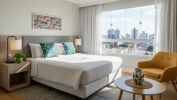 Confira 3 hotéis perto do Couto Pereira em Curitiba