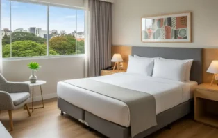 Confira 3 hotéis próximos ao Shopping Barigui em Curitiba