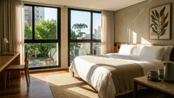 Perto do Teatro Guaíra: 3 hotéis práticos em Curitiba