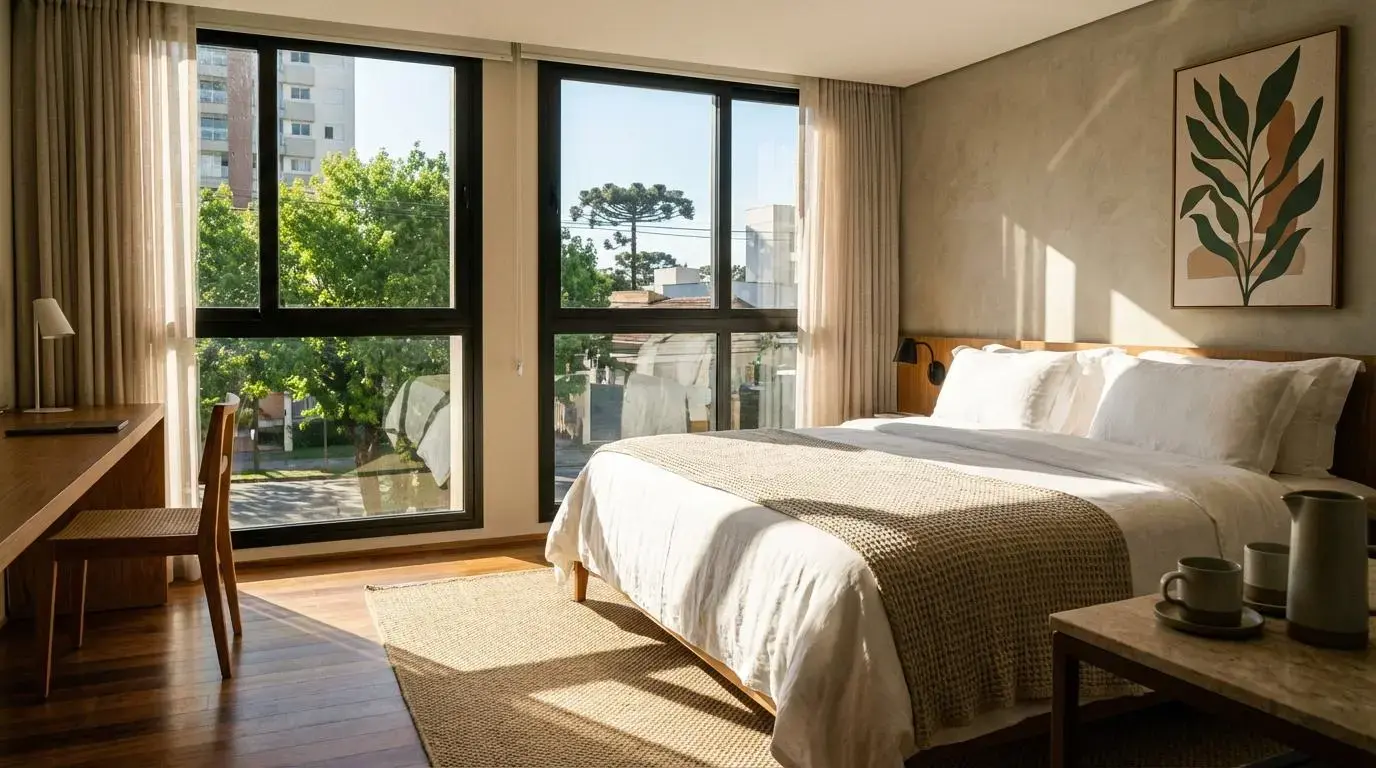 Perto do Teatro Guaíra: 3 hotéis práticos em Curitiba